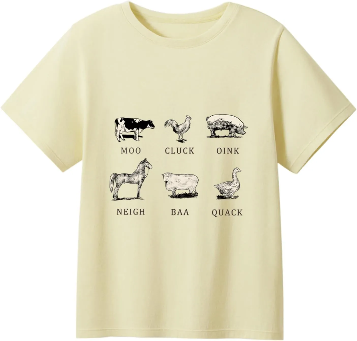 Toddler Boys Girls Shirt Silly Goose On The Loose Graphic Tee Tops Kids Funny Short Sleeve T-Shirt 2-7 Years