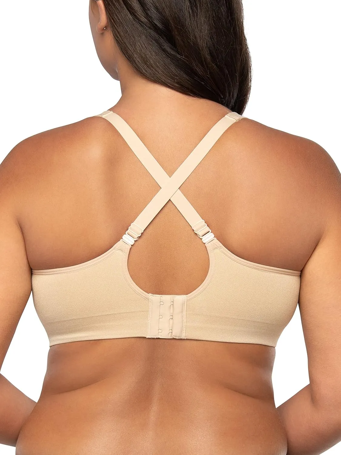 Vanity Fair Women's Beyond Comfort Wireless Bra, Convertible Straps & Flexible Fit, Simple Sizing Available S-3XL