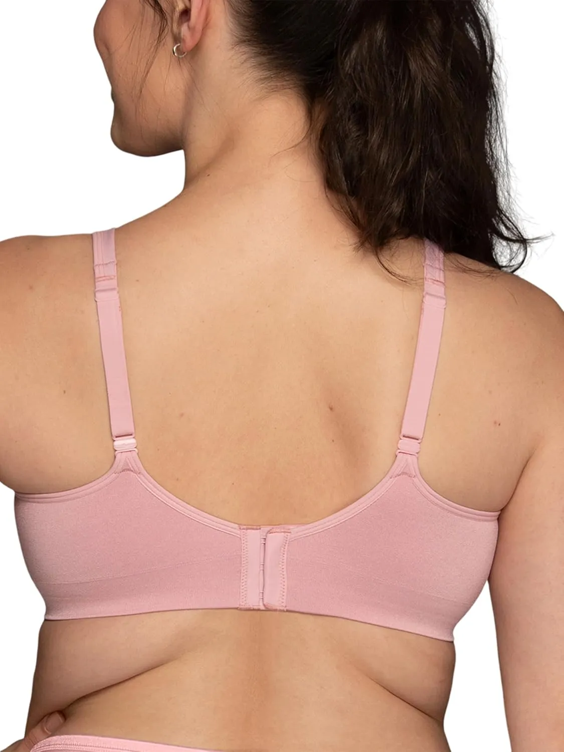 Vanity Fair Women's Beyond Comfort Wireless Bra, Convertible Straps & Flexible Fit, Simple Sizing Available S-3XL