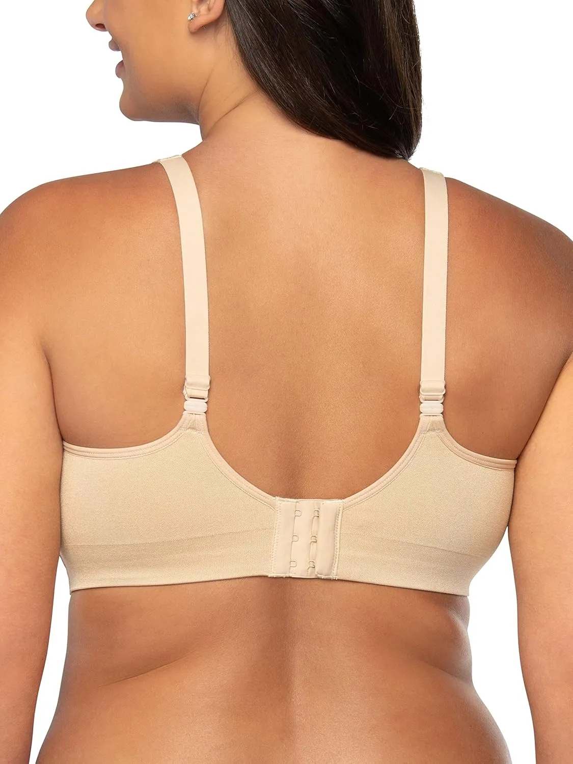Vanity Fair Women's Beyond Comfort Wireless Bra, Convertible Straps & Flexible Fit, Simple Sizing Available S-3XL