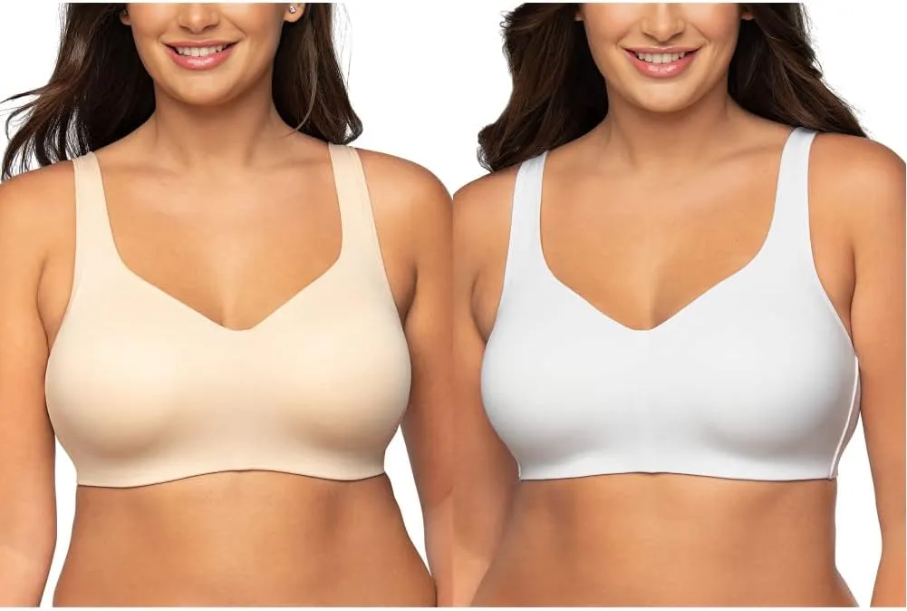 Vanity Fair Women's Beyond Comfort Wireless Bra, Convertible Straps & Flexible Fit, Simple Sizing Available S-3XL