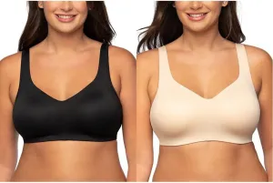 Vanity Fair Women's Beyond Comfort Wireless Bra, Convertible Straps & Flexible Fit, Simple Sizing Available S-3XL