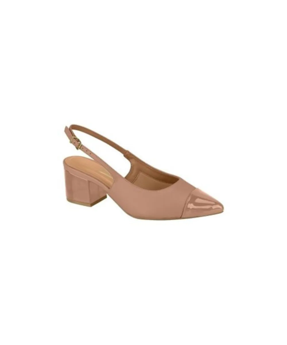 VIZZANO WOMEN HEELS IN BEIGE/BLACK