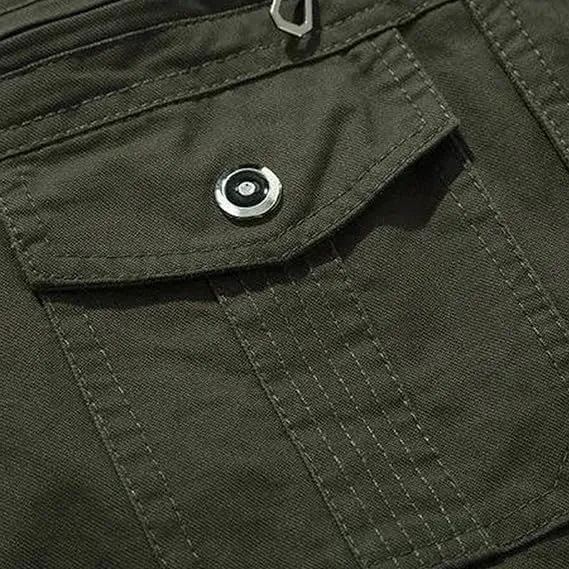 Washed Cotton Military Jacket for Men's Lightweight Casual Field Coat Windbreaker Utility Bomber Jackets