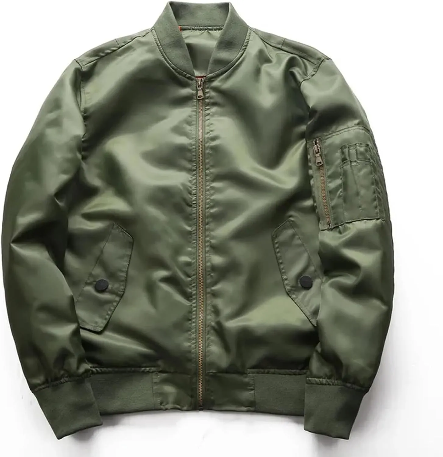 XIAXOGOOL Mens Bomber Jackets Lightweight Waterproof Flight Jacket Casual Softshell Fall Varsity Jacket Coat Windbreaker